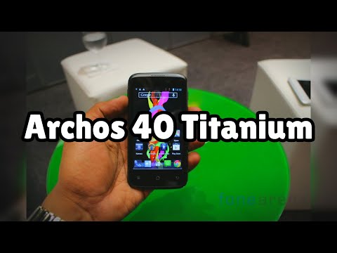 Photos of the Archos 40 Titanium | Not A Review!