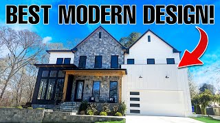 Touring an ULTRA-MODERN 6 Bedroom New Construction Home!