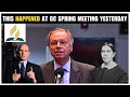 This happened at GC Spring meeting yesterday - Mark Finley