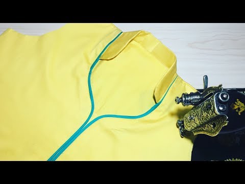 Half Collar Neck cutting and stitching || trendy Fashion