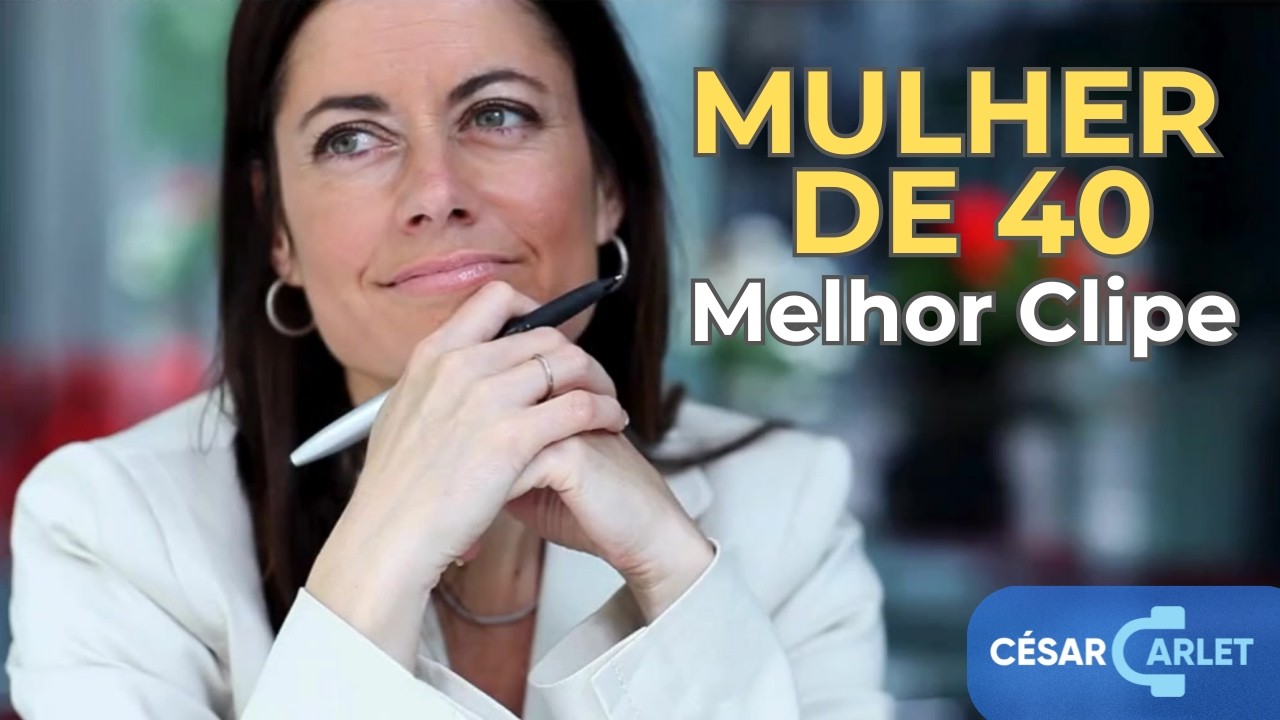 🎶 Mulher de 40 — Roberto Carlos | Releitura – César Carlet
