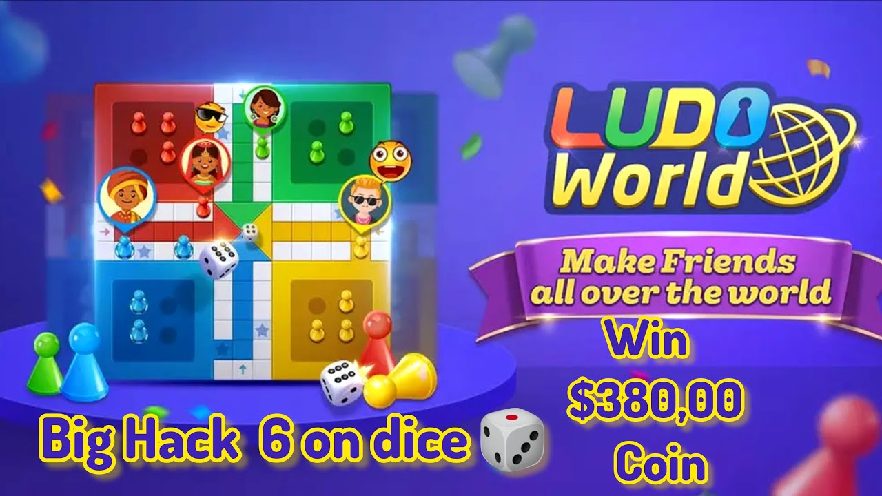 How to play ludo world  4 player team match / Big Hack  ludo world 🥴☺️😎
