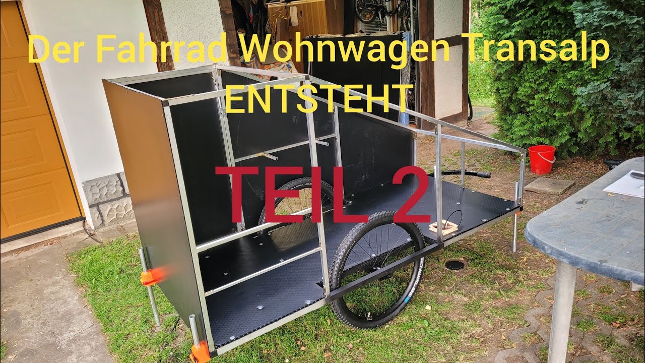 Der Fahrrad Wohnwagen 
