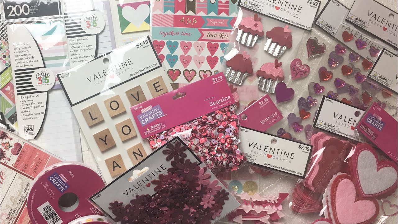 Hobby Lobby Valentines Day Haul YouTube
