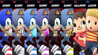 Super Smash Bros. Ultimate - Sonic is better than you, Lucas