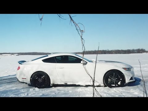 Мустанг и СНЕГ начало. Отдых с семьей в Висконсин VLOG