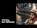 Lebanese Soldier Crying At Protest 
