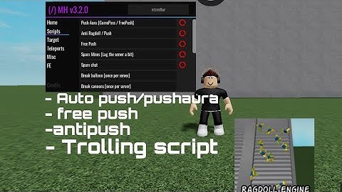 hydrogen fluxus Arceus x Roblox script | ragdoll engine script | trolling GUI , free push *working*