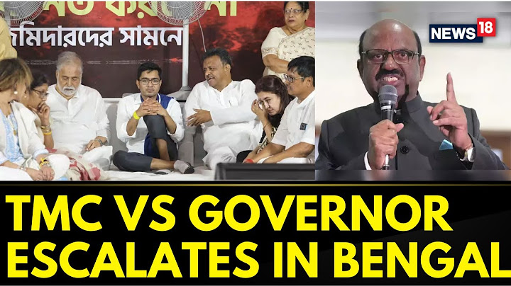TMC Under Abhishek Banerjee Continues Protest Outside West Bengal Governor's Office | English News
