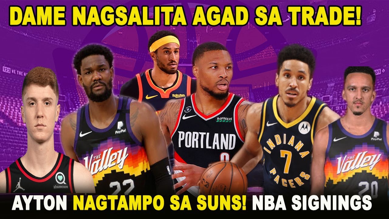 DAMIAN LILLARD NAGSALITA AGAD SA TRADE RUMORS BARADO DEANDRE AYTON damian-lillard-nagsalita-agad-sa-trade-rumors-barado-deandre-ayton