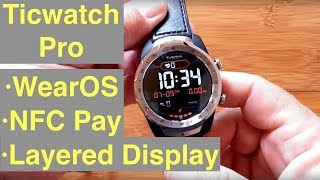 Mobvoi TicWatch Pro WearOS IP68 Smartwatch Google Pay, GPS, Dual Screens: 1st Look & Initial Review screenshot 5