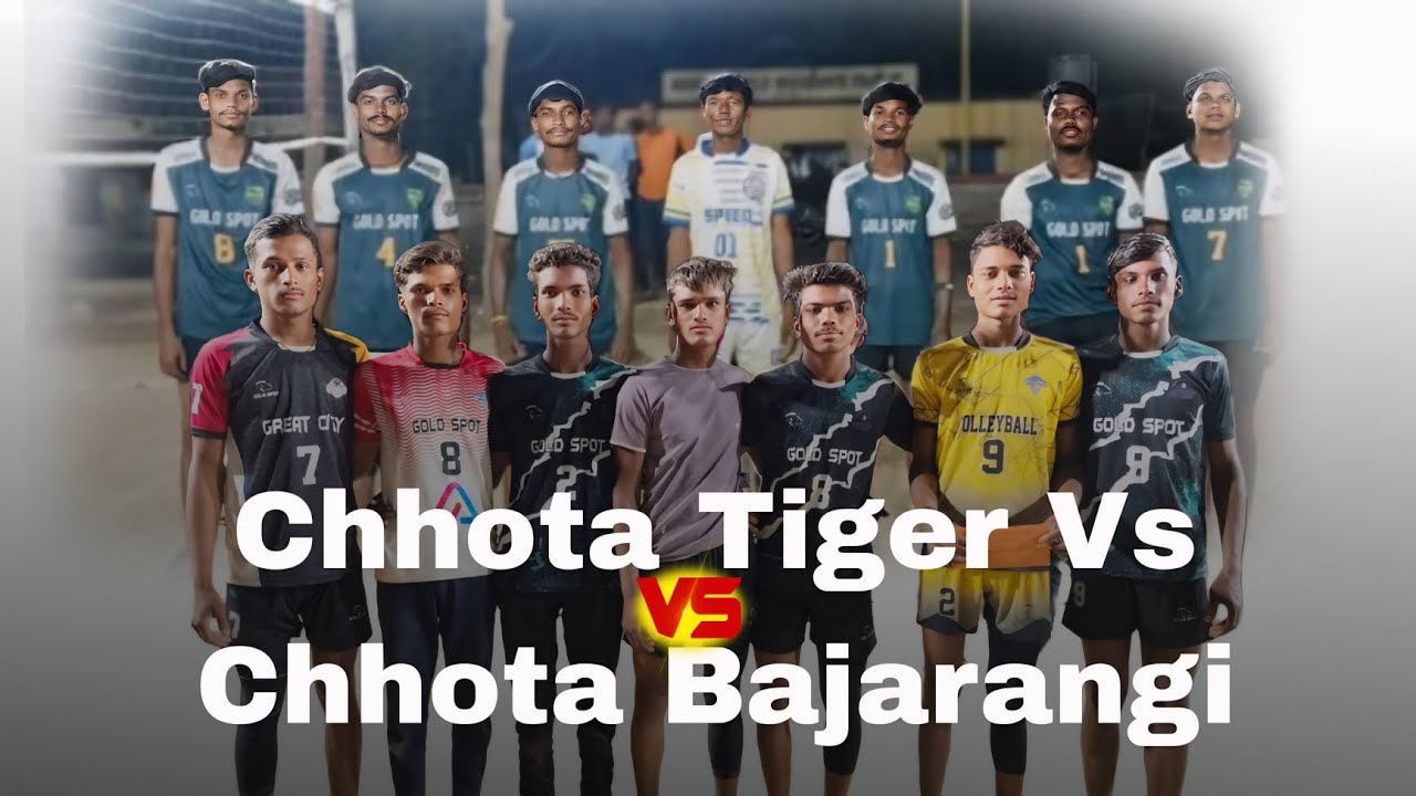 Volleyball Final Match Salona 📍 Chhota Tiger's Vs Chhota bajarangi Melghat Vollyballtournament 