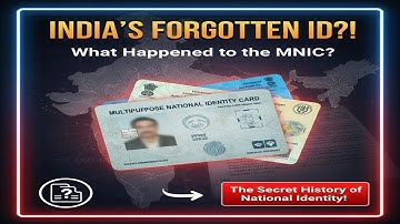 Multipurpose National Identity Card (MNIC): Aadhaar’s Rise, NPR–NRC Linkages | #UPSC #ias #Editorial