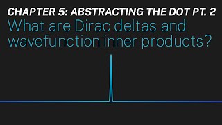 Ch 5 What Are Dirac Deltas And Wavefunction Inner Products? Maths Of Quantum Mechanics