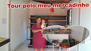 UM TOUR 🛒🥰PELO MEU MERCADINHO NO SERTAO DO PIAUI