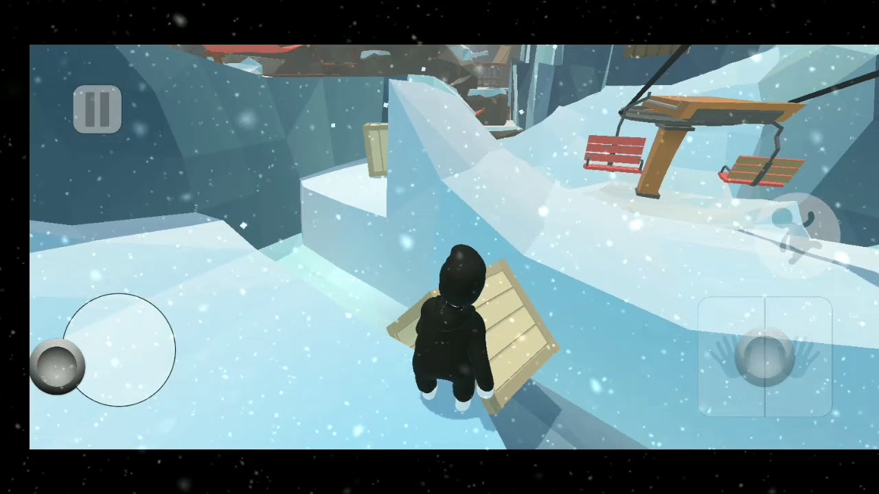Human fall flat ice level speedrun android gameplay YouTube