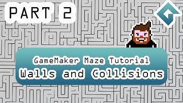 GameMaker Maze Tutorial - Episode 2 - Walls and Collision