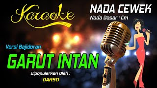 Karaoke GARUT INTAN - Darso ( Nada Wanita )