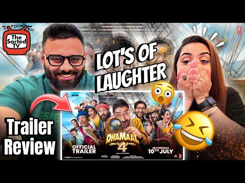 Dhamaal 4 Trailer Reaction | Ajay Devgn, Arshad W, Riteish D, Jaaved J| 10 July | The Sorted Reviews