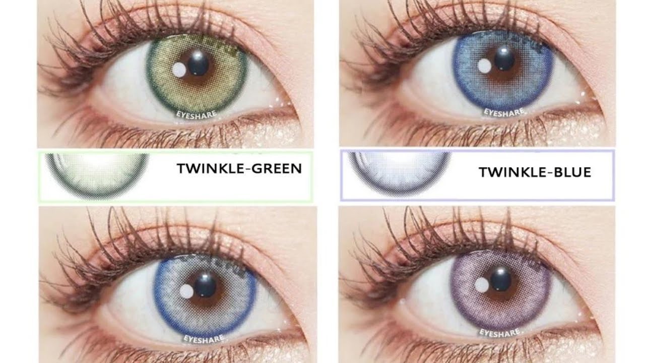 Most Natural Colour Contact Lenses 2023//Best Coloured Contact Lenses