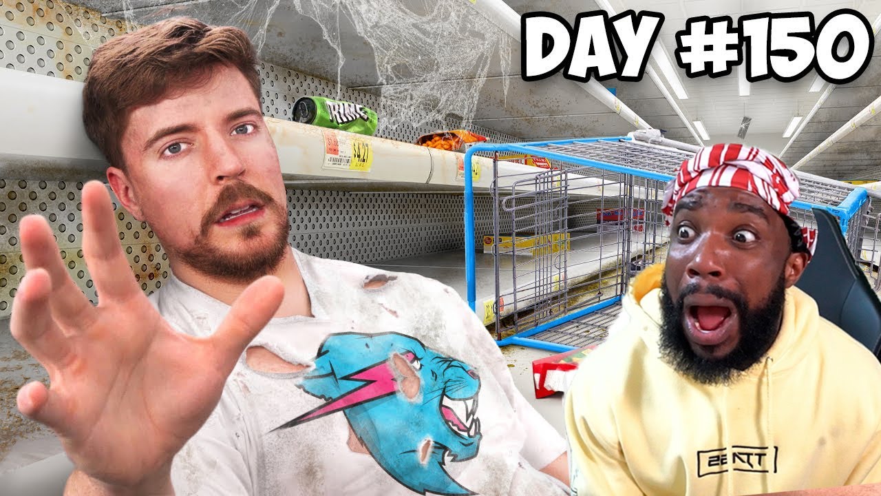 $10,000 Every Day You Survive In A Grocery Store! I WOULDNT LEAVE!!