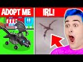 *REAL LIFE* ADOPT ME PETS Revealed!! 😱 REALISTIC *RAREST* DRAGONS IRL!! Jeffo Roblox Reaction