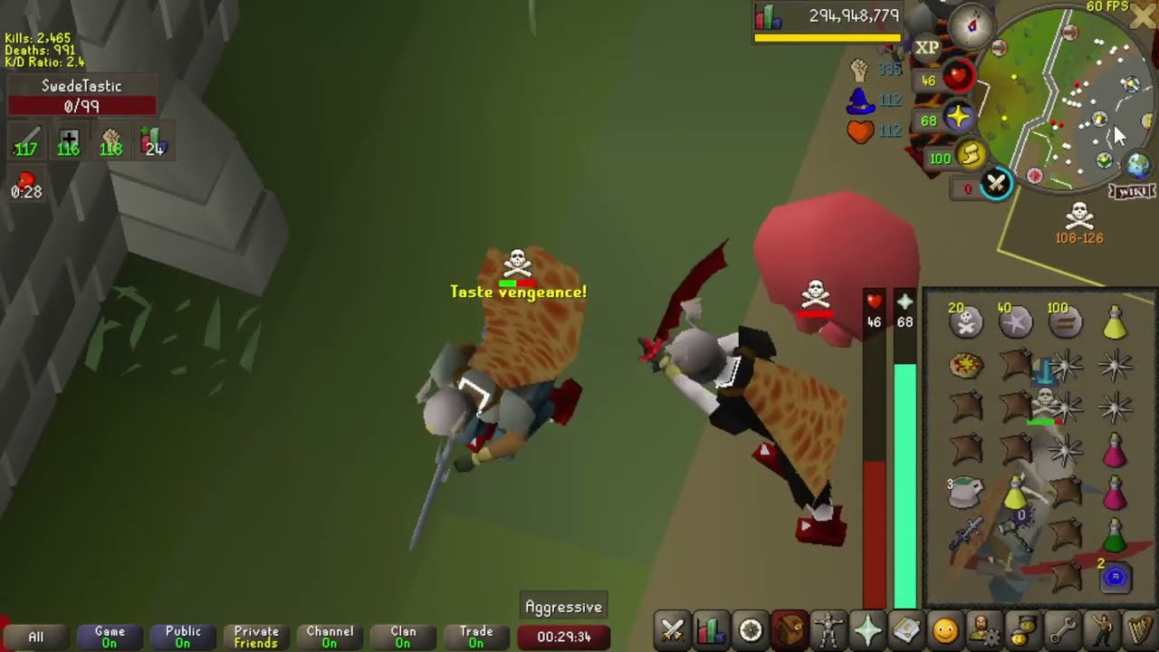 The 1 Tick Invis Veng