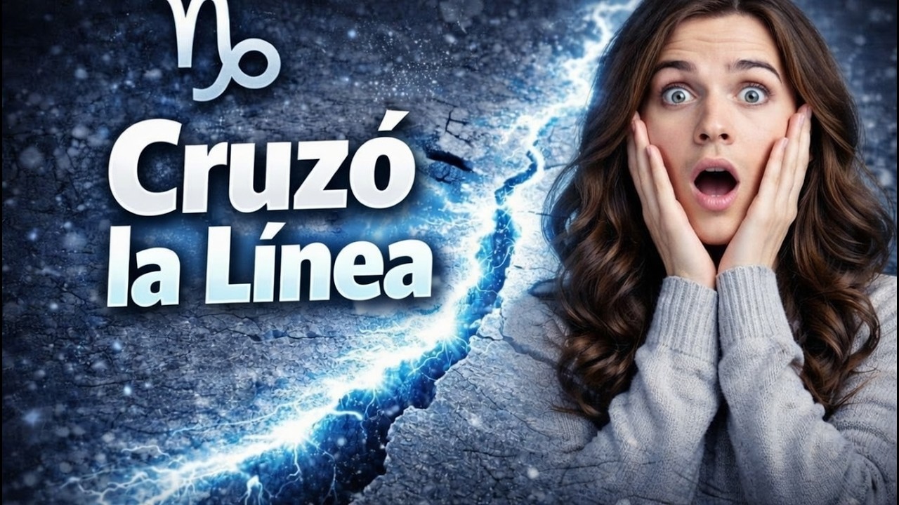 Capricornio: ♑Las palabras que cruzan una línea invisible
