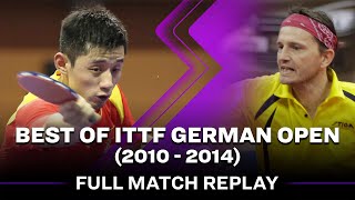 FULL MATCH | ZHANG Jike (CHN) vs SAIVE JeanMichel (BEL) | MS QF | 2011 German Open