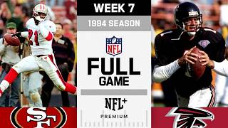 Deion's Return to Atlanta! (49ers vs. Falcons Week 7 1994) | Throwback Game of the Week