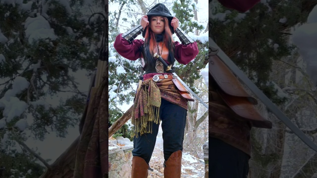 "Hi! My name is-" Fantasy Cosplay Transition 🖤⚔️❄️