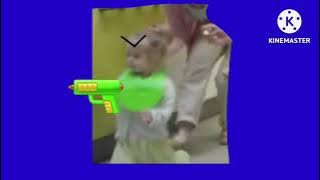 Злой малыш бежит футаж