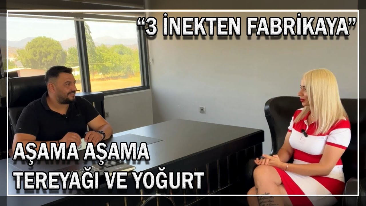 3 İnekten Fabrikaya - Aşama Aşama Tereyağı Ve Yoğurt