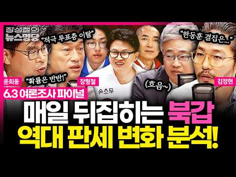 [뉴스명당] 자고 일어나면 뒤집히는 '부산 북갑' 대혼전, 역대 판세 변화 분석하면 한동훈이 유리하다? #윤희웅 #장형철 #김정현 #장성철 260527