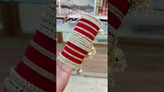 Velvet Kundan Chuda Set with Jhumka #shorts #ytshorts #youtubeshorts #shortsvideo #shortvideo