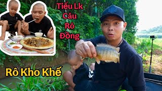 Taking Tieu Lk Fishing for Climbing Perch in the Creek & Braising Them with Starfruit