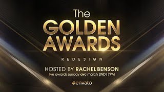 Golden Awards Opener (Royalty free Awards AE-template & music)