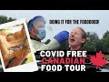 COVID FREE Canadian Food Tour: Quarantine in Canada! Covid Tests! Canadian Treats! Maple Poutine!