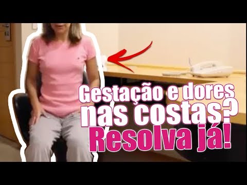 Gravidez: Como se livrar da Dor nas Costas durante a Gestação!