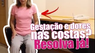 Costas horrível grávida semanas dor nas de 30