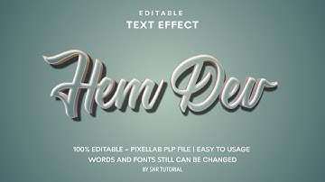 Creative Text Effect in PixelLab | 100% Editable PixelLab plp File | Easy to Usage | By SNR Tutorial