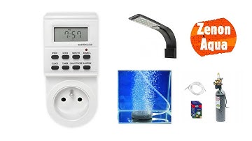 Jak ustawić Programator Czasowy Elektroniczny - do akwarium