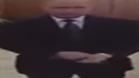 Wide Putin walking but he