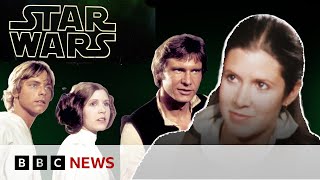 Carrie Fisher on why Star Wars was 'low-budget' | BBC News