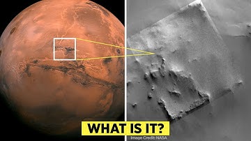 Scientists Find Mysterious Square Structure On Mars