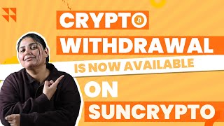 New Feature Alert | USDT Withdrawals Now Available on Suncrypto | Pooja Khardia
