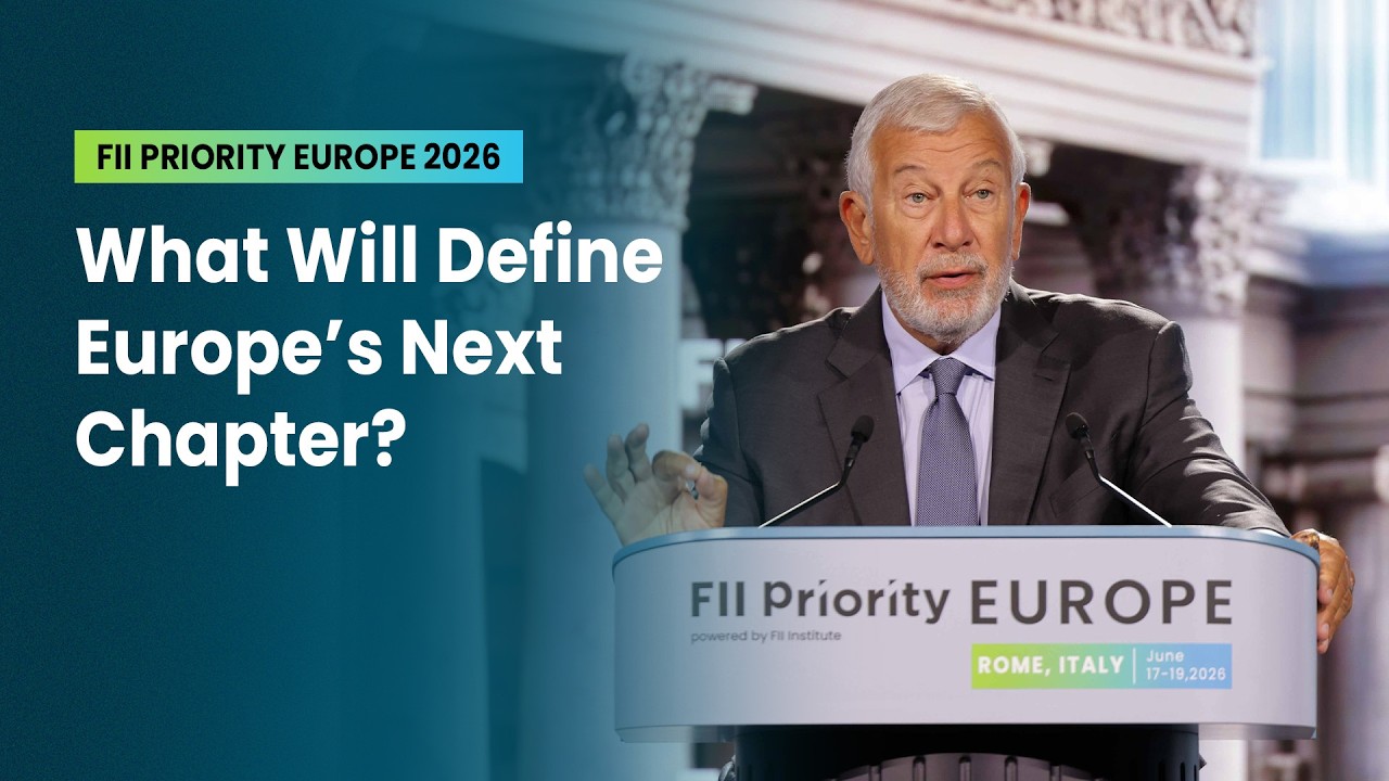OPENING REMARKS | Richard Attias | FII PRIORITY Europe 2026 | Day 1