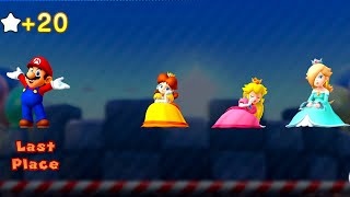 Mario Party 10 - Mario vs Daisy vs Peach vs Rosalina - Haunted Trail