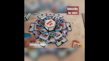 Hexagonal Explosion Box | Explosion box idea | Gift Ideas | explodingbox #shorts