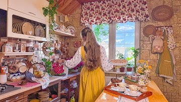 The Art of Simple Living: Embracing Coziness in the Countryside | Cottagecore Cooking & Sewing